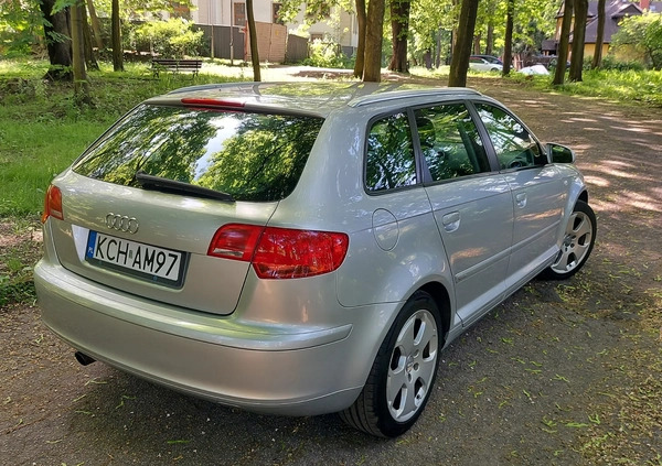 Audi A3 cena 15600 przebieg: 299000, rok produkcji 2006 z Sosnowiec małe 301